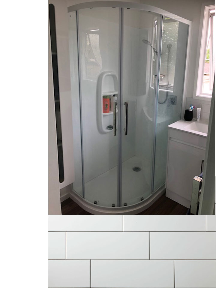 small bathroom renovation project in auckland finished 2