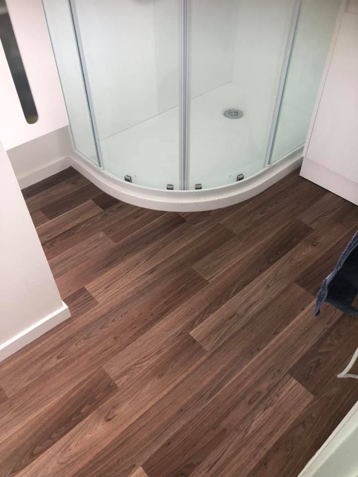 small bathroom renovation project in auckland finished